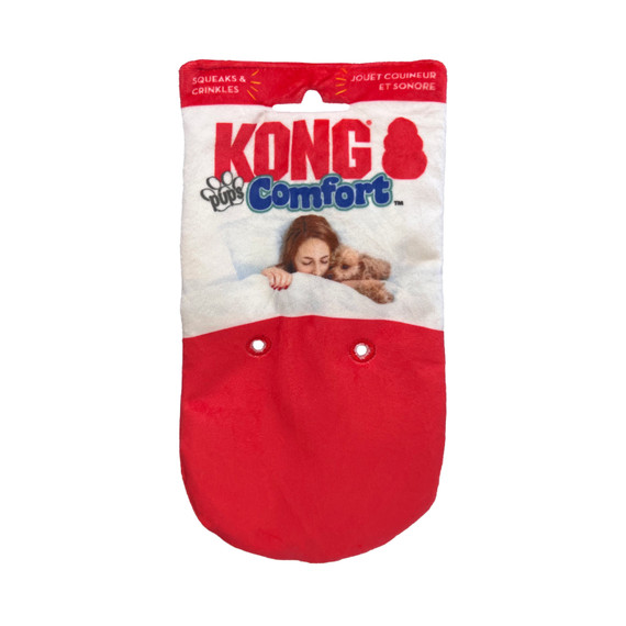 Kong Comfort Pups Peanut Dog Toy - Small