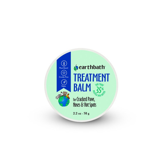 Earthbath Treatment Balm for Cracked Paws, Noses & Hot Spots - 2.2 oz