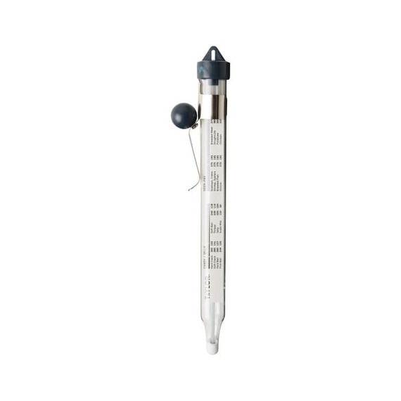 Taylor Candy/Deep Fry Glass Tube Thermometer - 3-3/4" X 12" X 1"