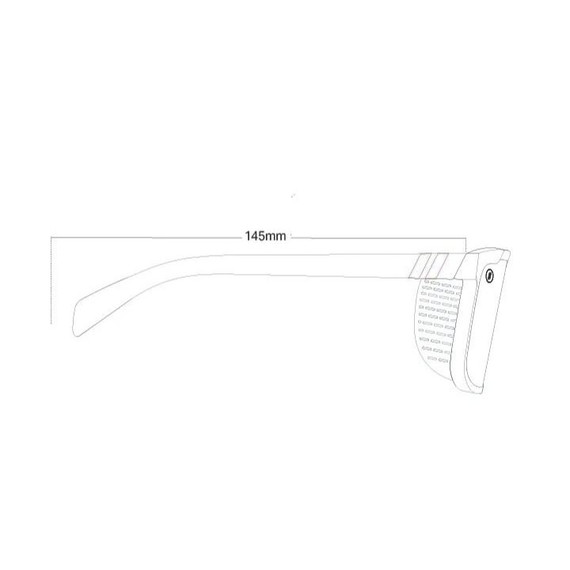 Blenders Unisex Pureblend Active SciFi Polarized Sunglasses - Heat Striker