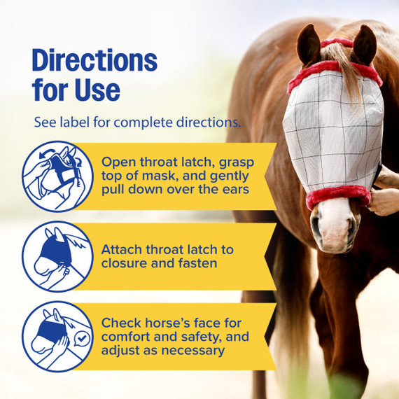 SuperMask II Horse Fly Mask, Assorted Colors