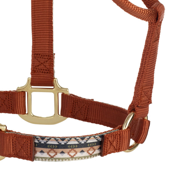 Weaver Equine Patterned Non-Adjustable Halter - 1"