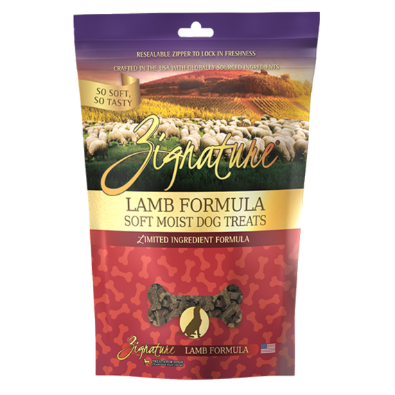 Zignature Lamb Formula Soft Moist Treats - 4 oz