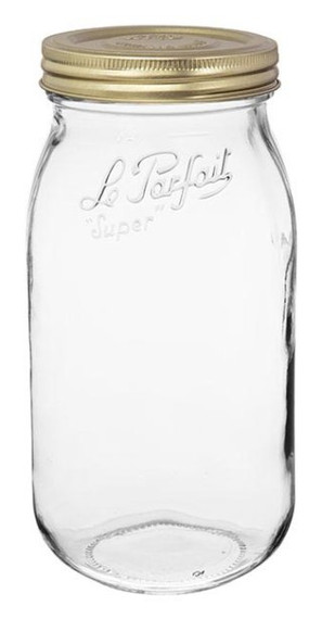 2LT Screw Top Jar Le Parfait
