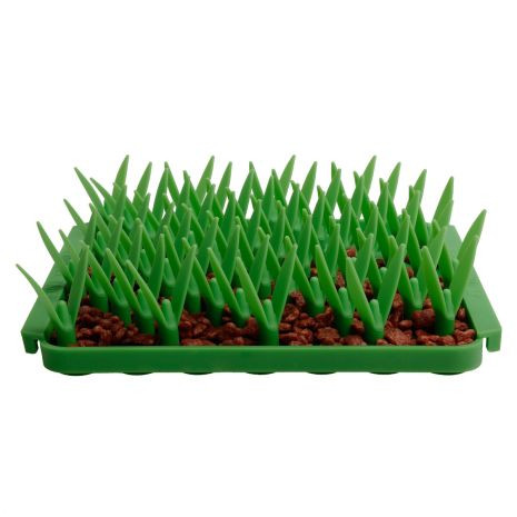 Tall Tails Foraging Grass Mat for Dogs - 8-1/2" X 8"