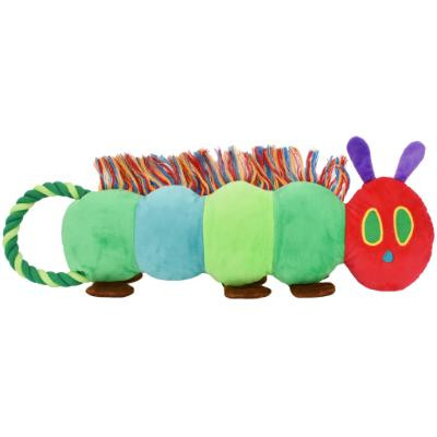 Multipet Eric Carle Rope Tugs Hungry Caterpillar Dog Toy - Large