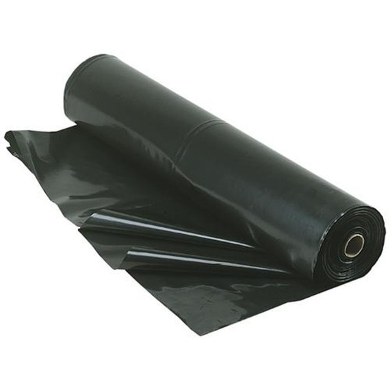 Berry Plastics Film-Gard Black Construction Sheeting - 4 mil