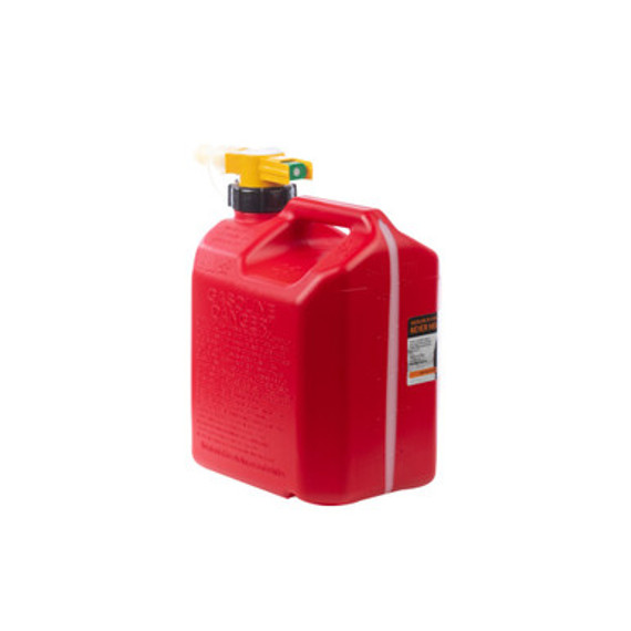 No Spill Push-button Poly Gasoline Fuel Can