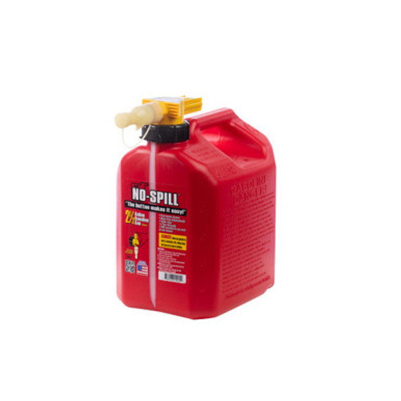 No Spill Push-button Poly Gasoline Fuel Can