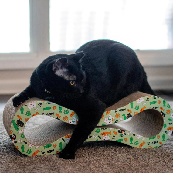 Coastal Pet Products Turbo Infinity Scratcher Cat Toy - Green