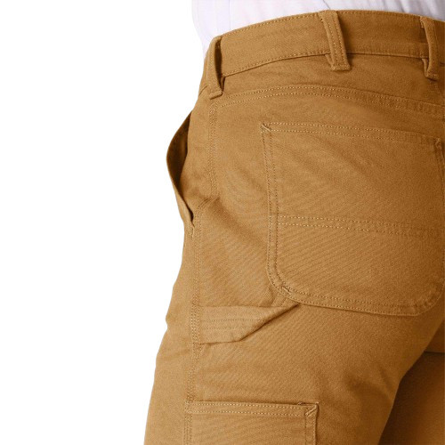 Carhartt Women's Rugged Flex Canvas Work Pant - Brown