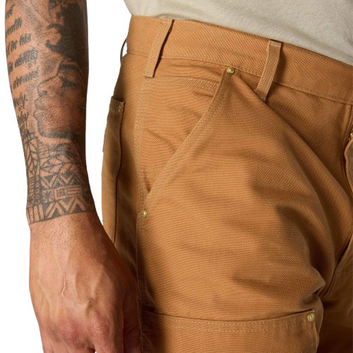 Carhartt Men's Loose Fit Firm Duck Double-front Utility Work Pant