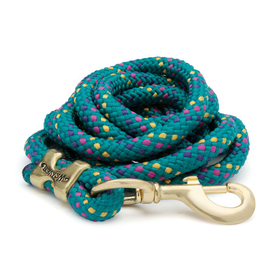 Weaver Equine Poly Lead Rope with a Solid Brass 225 Snap - 10'