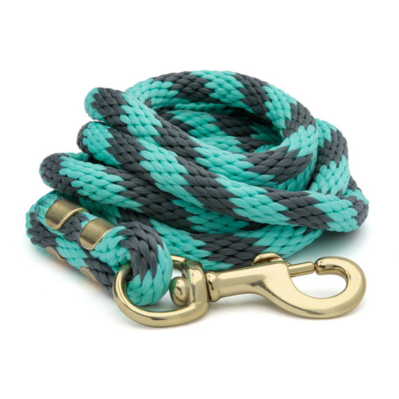 Weaver Equine Value Lead Rope with Brass Plated 225 Snap - 5/8" X 8'