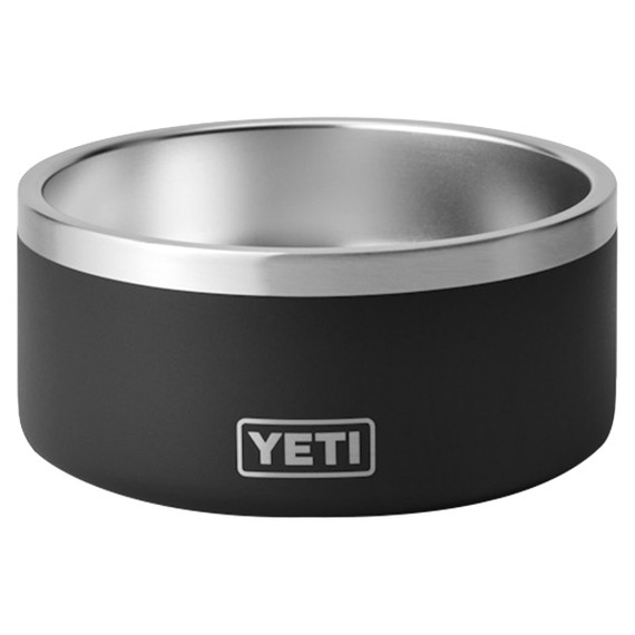 Yeti Boomer Stainless Steel Dog Bowl - Black - 4 Cups