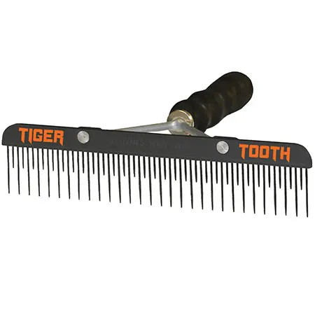 Sullivan's Supply Smooth Operator Tiger Tooth Fluff Comb - 9-1/8"
