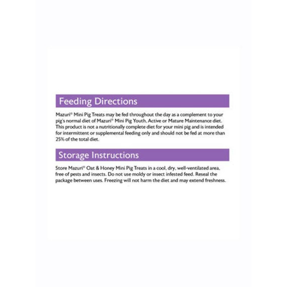 Mazuri Immune Support Healthy Skin Mini Pig Treat - 3.5 lb