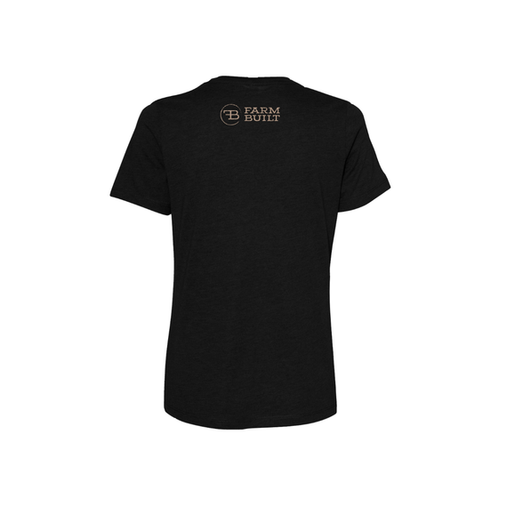 Farm Built Womens Highland Cow Short Sleeve