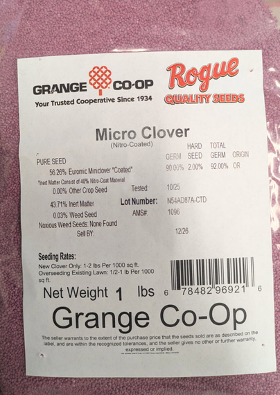 Micro Clover Seed