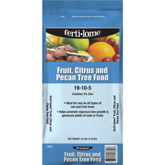 Fertilome Fruit Citrus & Pecan Tree Food Fertilizer - 16 lb