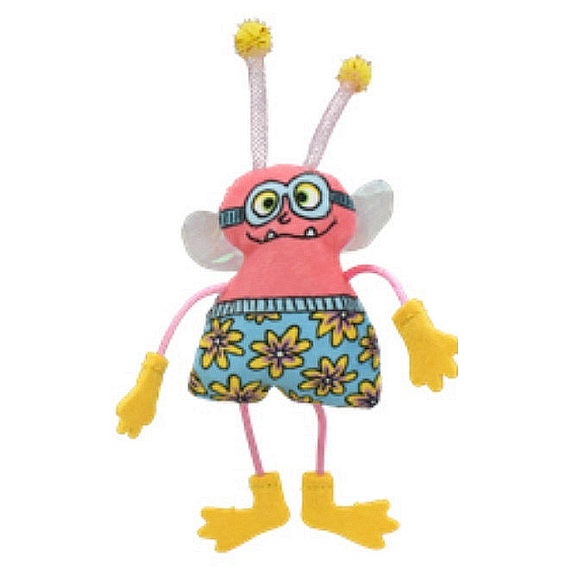 Fuzzu Buzzed Plush Bugs Cat Toy - 5"