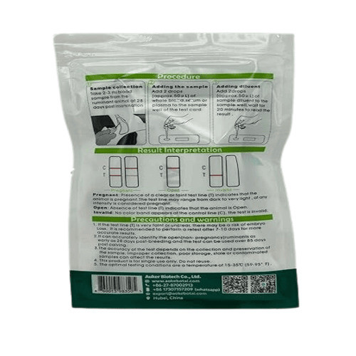 Auker Ruminant Early Rapid Pregnancy Test