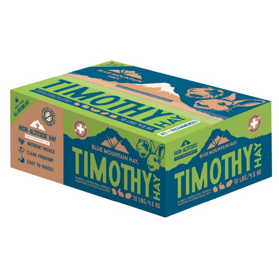 Blue Mountain Hay High-Altitude Grown Timothy Hay For Small Animal