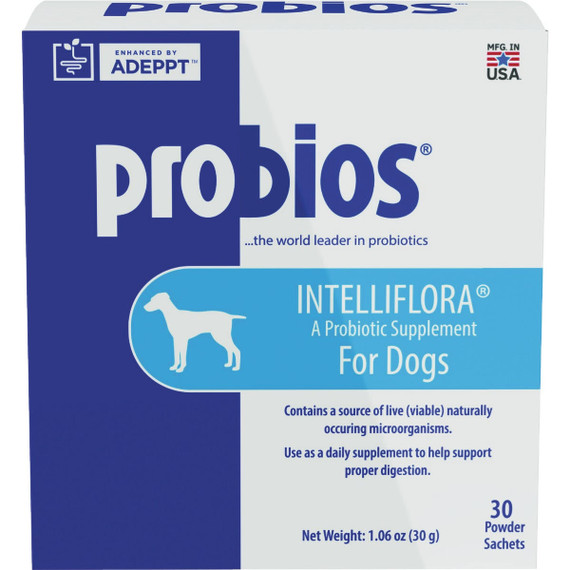 Probios® Intelliflora® Probiotic Dog Supplement 30 Powder Sachets