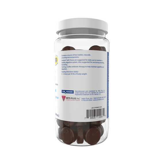 Probios® Soft Chews for Dogs for Medium and Large Dogs 60 ct