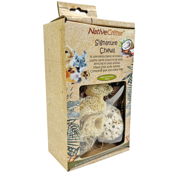 Exotic Nutrition NativeCritter Signature Chews For Small Animal - 8" X 4-1/2" X 2-1/2"