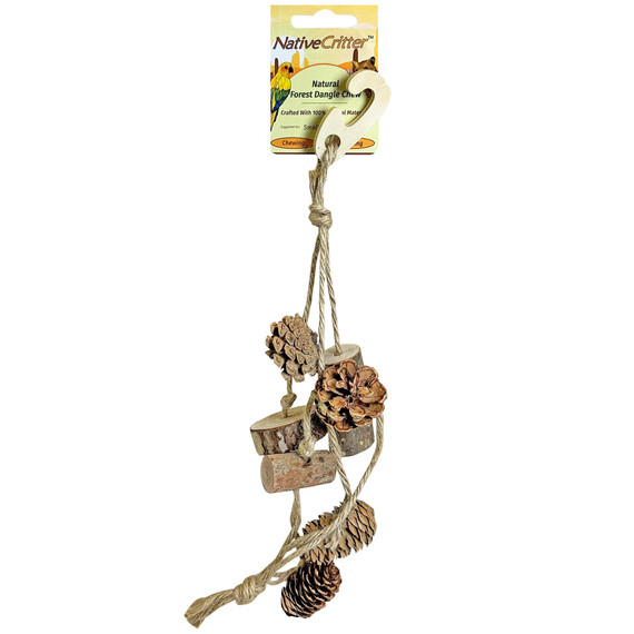 Exotic Nutrition Native Critter Forest Dangle Chew - 12" X 3" X 1"