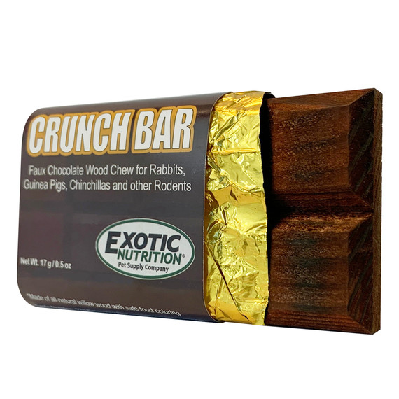 Exotic Nutrition Willow Crunch Bar Food for Small Animal - 0.5 oz
