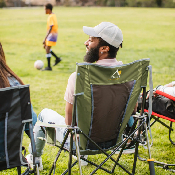 GCI Outdoor Comfort Pro Rocker Chair with Beverage Holder