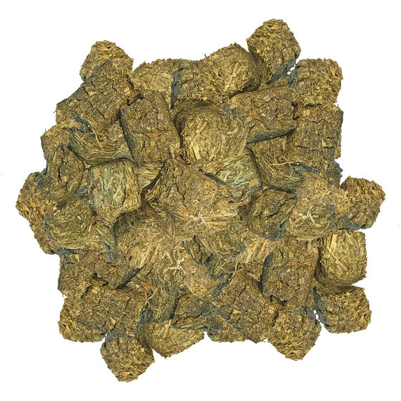 Exotic Nutrition Timothy Hay Cubes Rabbit & Guinea Pig Food - 1 lb