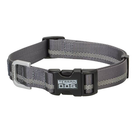 Terrain Dog Reflective Snap-N-Go Adjustable Nylon Dog Collar