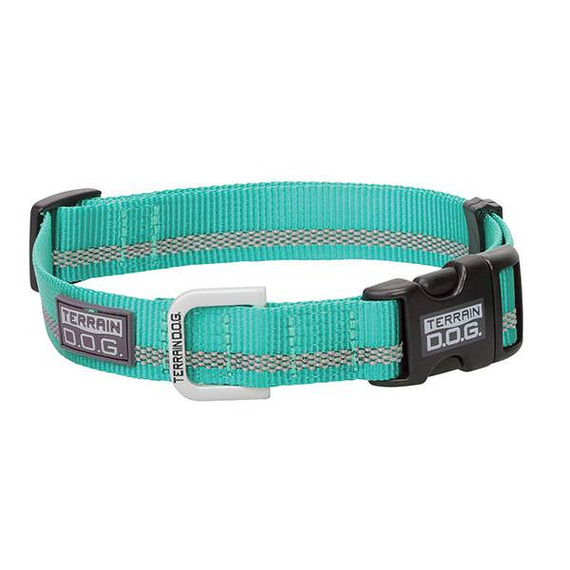 Terrain Dog Reflective Snap-N-Go Adjustable Nylon Dog Collar
