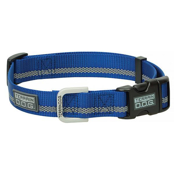 Terrain Dog Reflective Snap-N-Go Adjustable Nylon Dog Collar