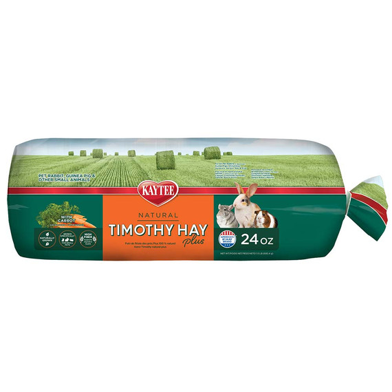 Kaytee Timothy Plus Carrots Hay - 25 oz