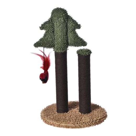 Max & Marlow Pine Tree Scratching Posts with Toy - 20.5"