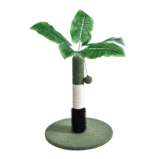 Max & Marlow Palm Tree with Toy Scratch Post - 25.2"