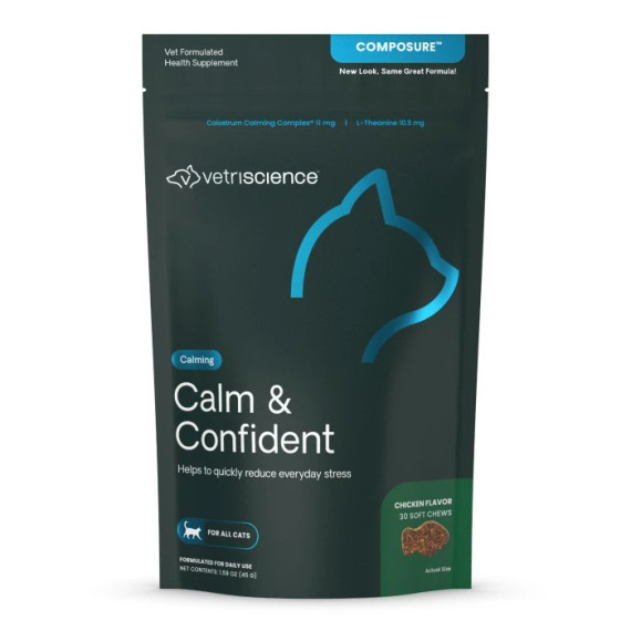 Vetriscience Cat Calm & Confident - Chicken - 30ct