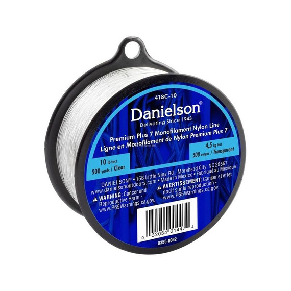 Danielson Plus 7 Monofilament Nylon Line