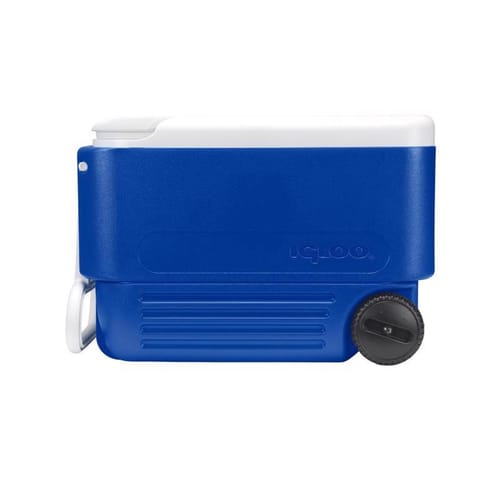 Igloo Wheelie Cool Blue Roller Cooler - 38 qt