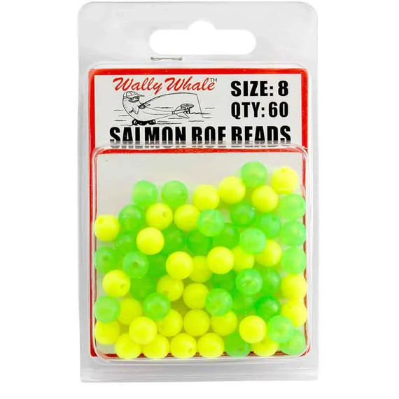 Zak Tackle Salmon Roe Beads - Green/Chart