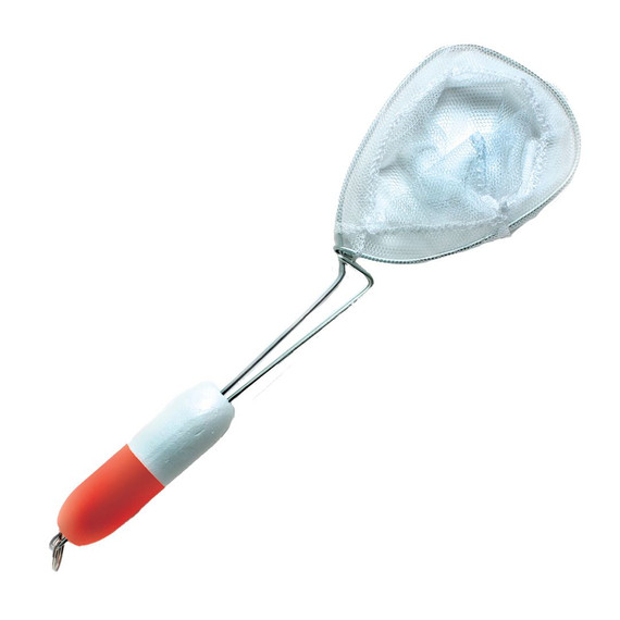 Eagle Claw Floating Minnow Dip Net - White