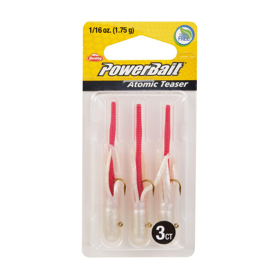 Berkley PowerBait Pre-Rigged Atomic Teaser - 1/16 oz