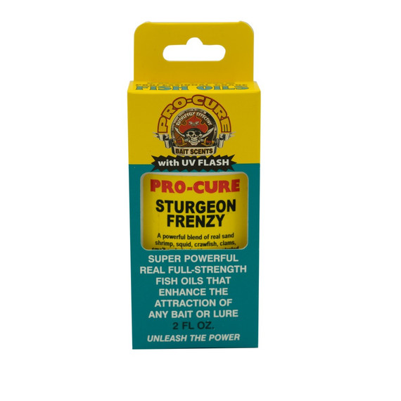 Pro-Cure Sturgeon Frenzy Bait Oil - 2 oz