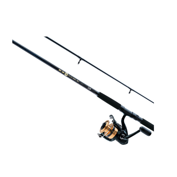 Daiwa D Wave Saltwater Fiberglass Rod Combos Set - 2 pcs
