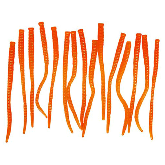 Pautzke Garlic Scented Fire Worms - 2-3/4"