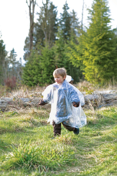 Coghlans Kids Waterproof Rain Poncho - 30" X 40"